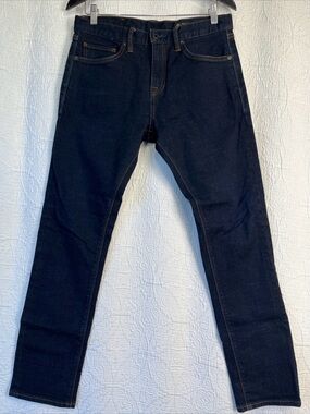 Roark HWY 133 Jeans Mens 32x30 Dark Wash Raw Denim Standard Slim Fit Classic